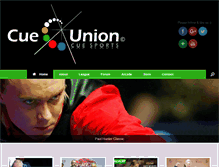 Tablet Screenshot of cue-union.com